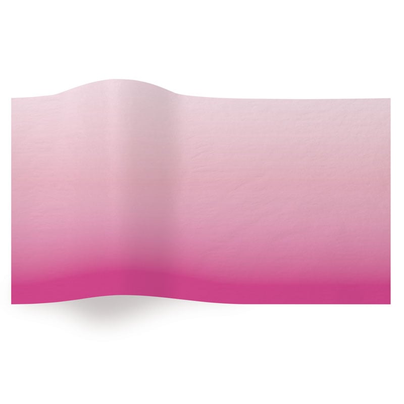 Silkepapir Pink Ombr
