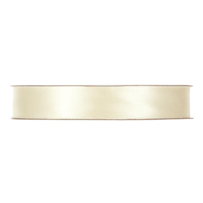 Satinbånd creme