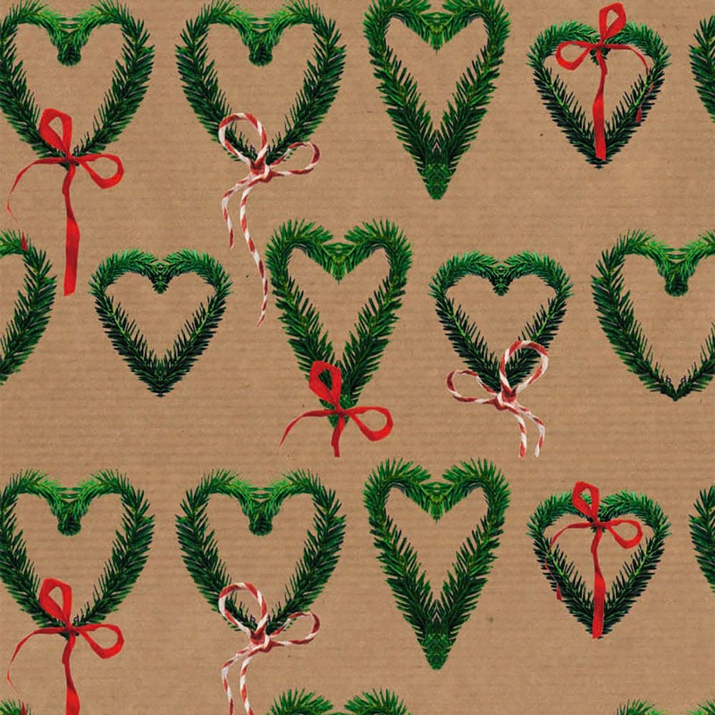 Gavepapir pineheart - Gavepapir