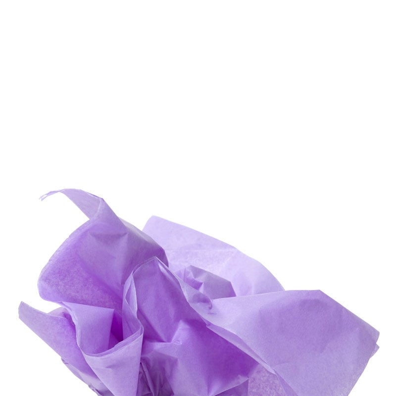 Farvet Silkepapir lavendel