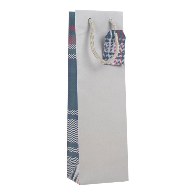 Flaskepose Tartan - Gaveposer