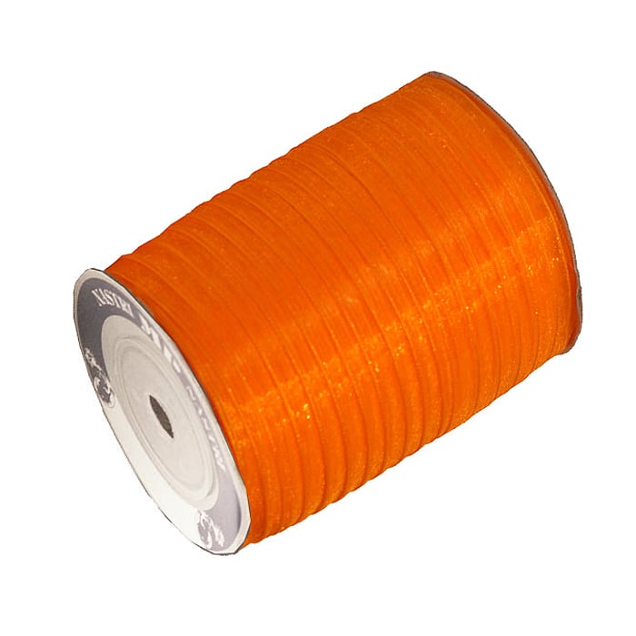Gavebånd organza orange