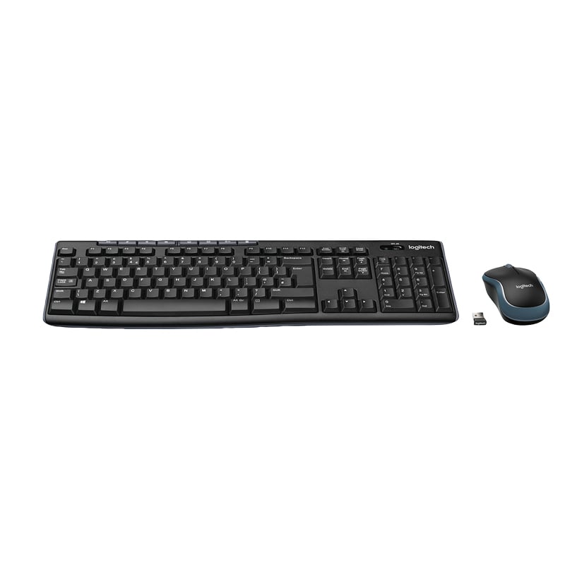Logitech Wireless pakke MK270 Tastatur og mus