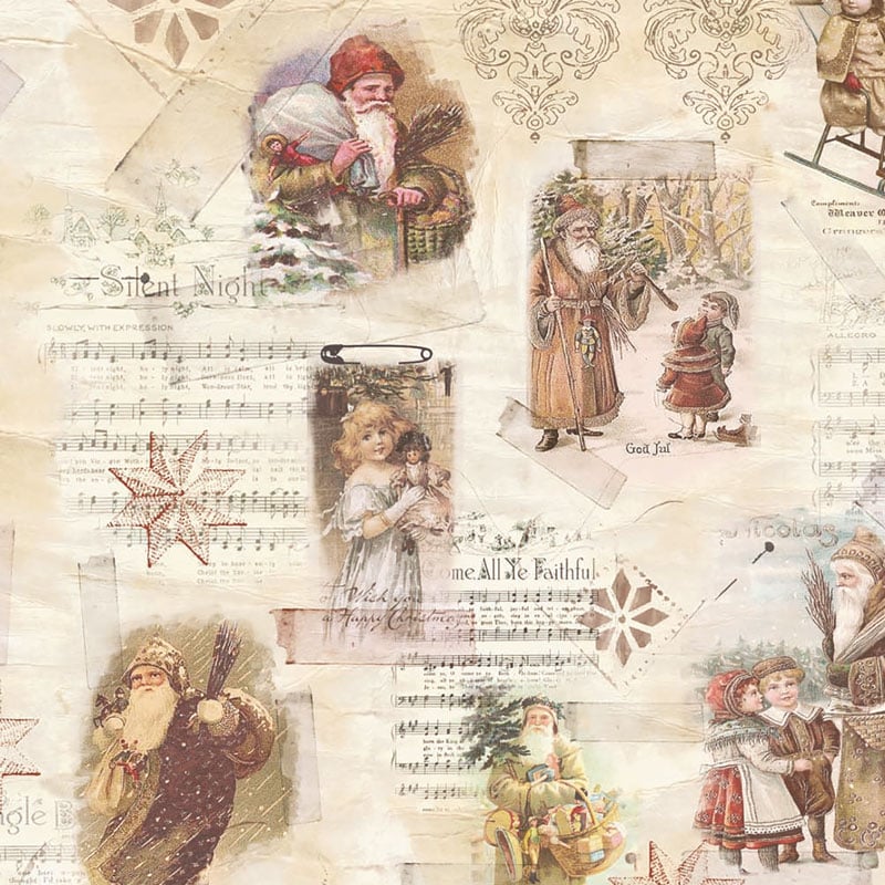 Gavepapir Silent Night - Gavepapir
