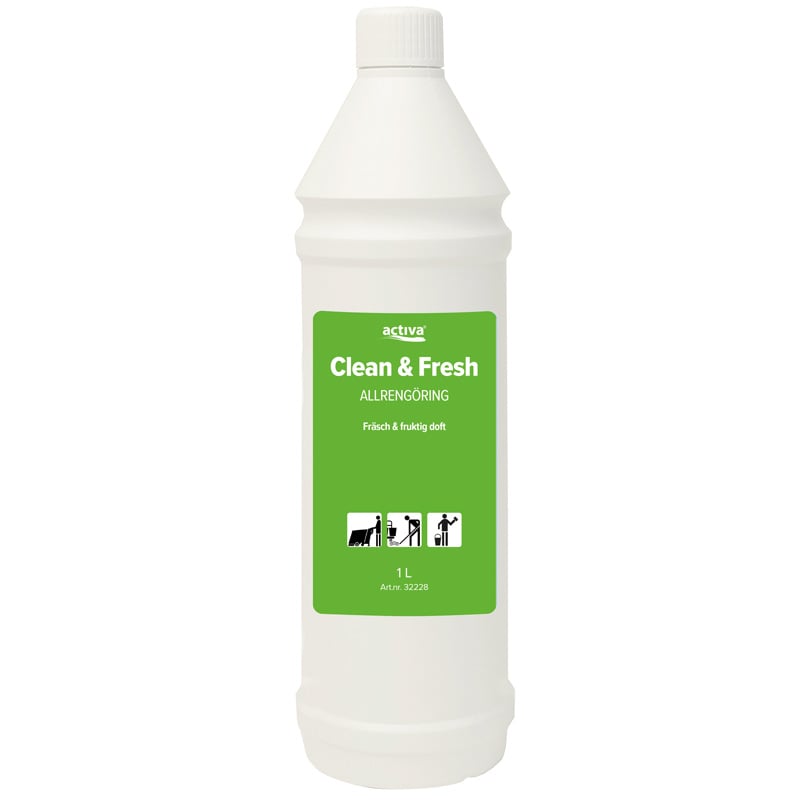 Activa Clean og Fresh universalrengøringsmiddel