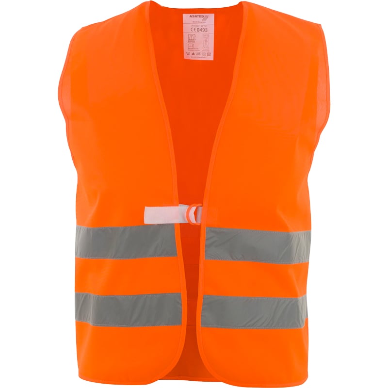 Fluorescerende sikkerhedsvest