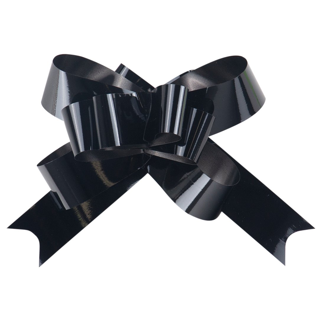 Træksløjfer metallic sort