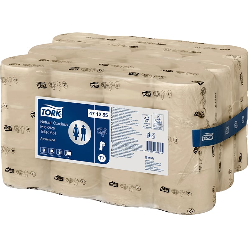 Toiletpapir Tork Advanced Natur T7