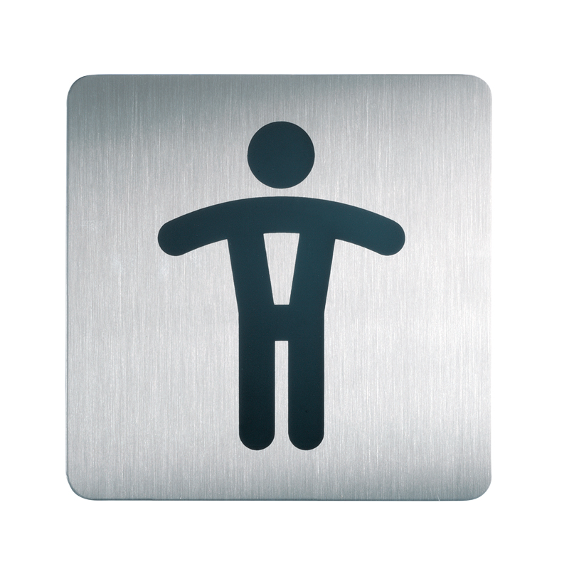 Symbolskilt - WC Herrer