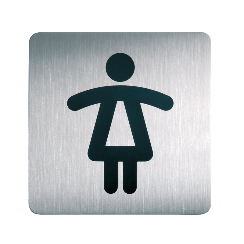 Symbolskilt - WC Damer