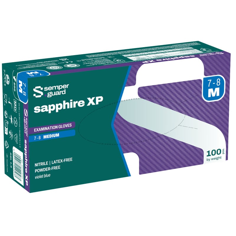 Engangshandske Semperguard Xtra Lite Nitril
