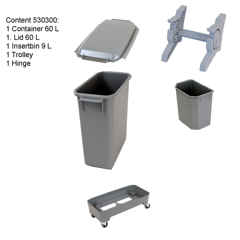 Kildesorteringsbeholder Paket 1