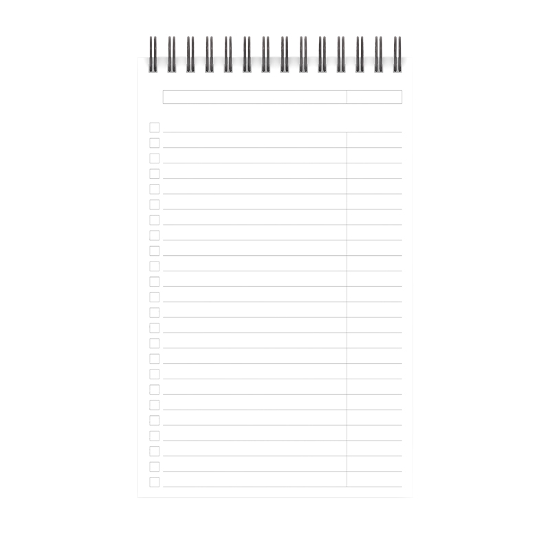 Notesbog Oxford Task Manager
