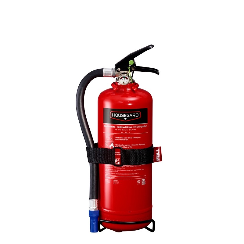 Brandslukker pulver 2 kg Housegard