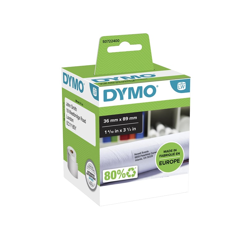 Etiketter til Dymo Labelwriter