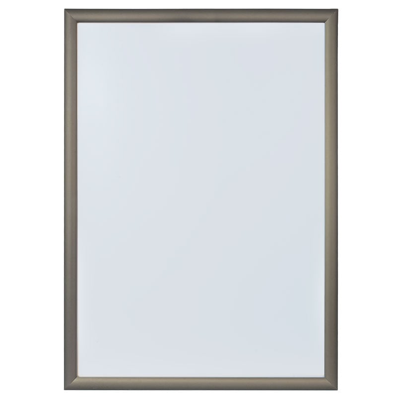 Vægramme aluminium børtstet bronze