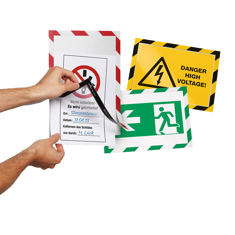 Duraframe security A4 advarselskilt