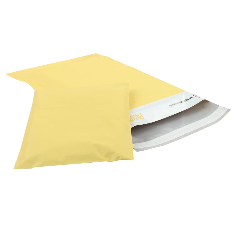 Gul e-handelspose/postpose "Sorbet Yellow" - Forsendelsesemballage