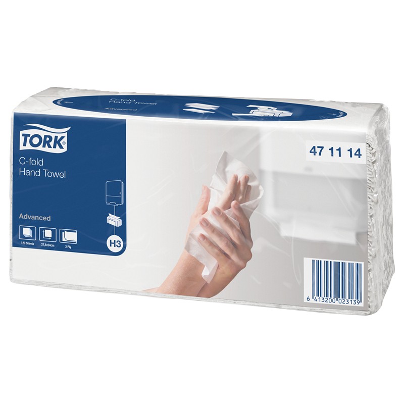 Tørrepapir Tork c-fold H3