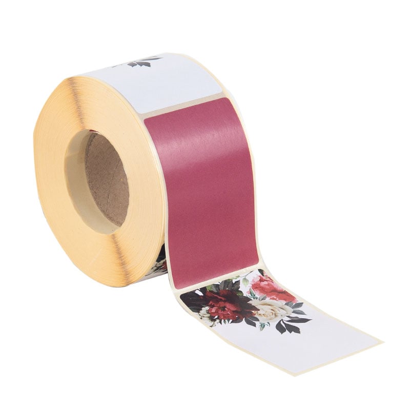 Gaveetiket Wild Bouquet White - Forsendelsesemballage