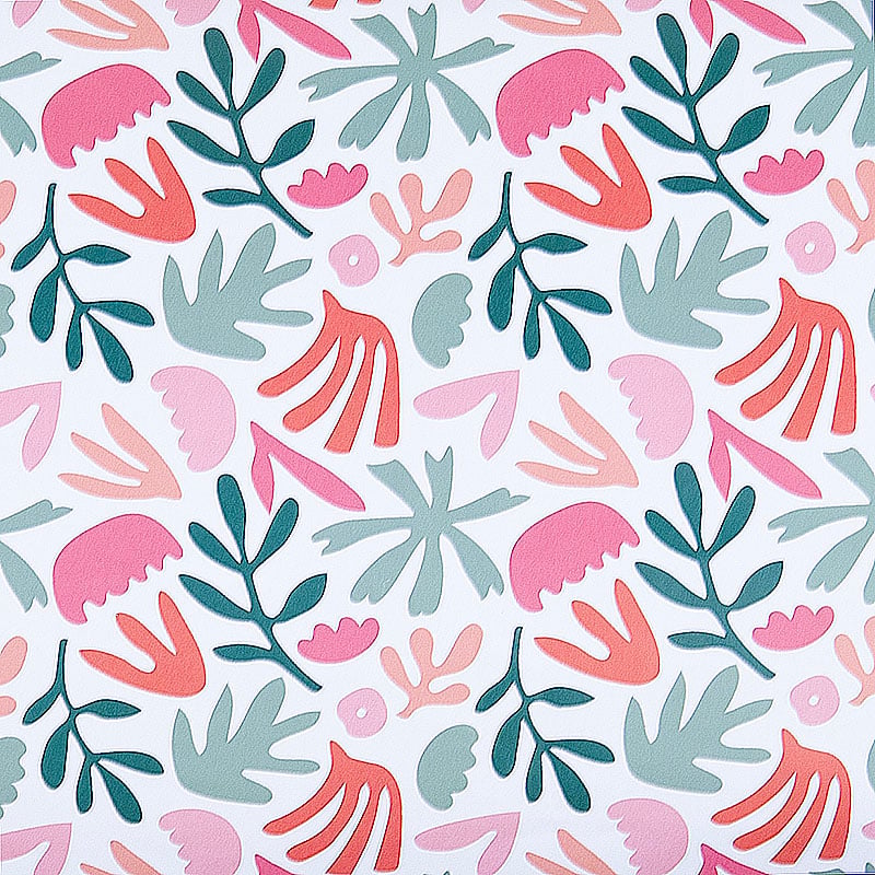 Gavepapir Modern Plants Pink - Gavepapir