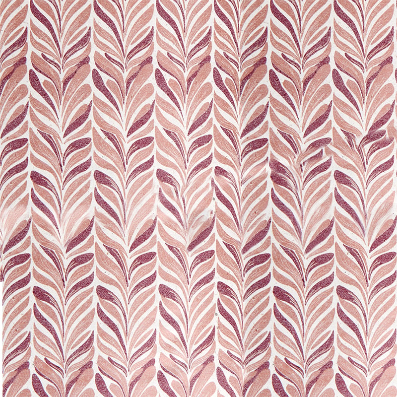 Gavepapir Fjerblade rosa/lila - Gavepapir