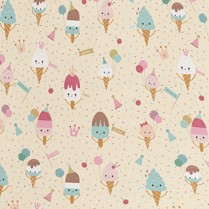 Gavepapir Ice Cream Party - Gavepapir
