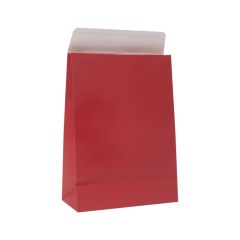 Gavepose med tapelukning rød