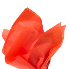 Farvet silkepapir orange