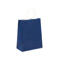 Papirbærepose blå