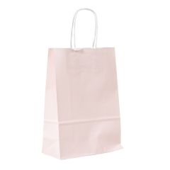 Papirbærepose pink