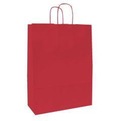 Papirbærepose Spring rød