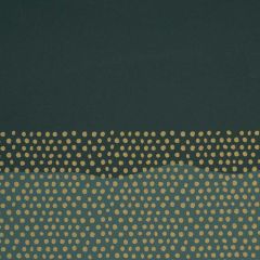 Gavepapir Half Dots Green/Gold