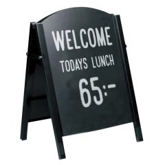 Gadeskilt chalk a-board