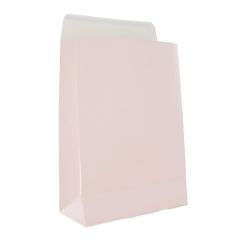 Gavepose med tapelukning rosa