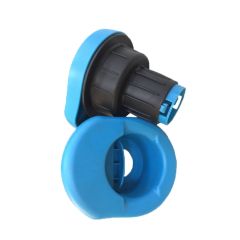 Dispenser til håndstrækfilm, ergonomisk