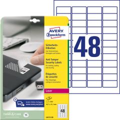 Avery Plomberingsetiketter