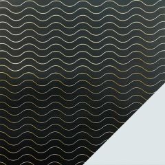Gavepapir Metallic Waves