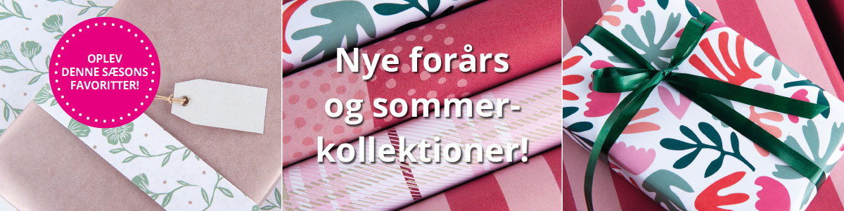 Nye forårs og sommerkollektioner